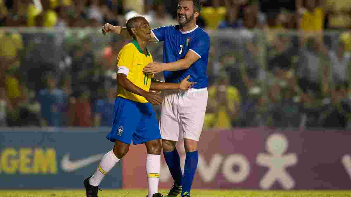Легенды Бразилии и Италии переиграли исторический финал ЧМ-1994 – апеннинцы отомстили за промах Баджо