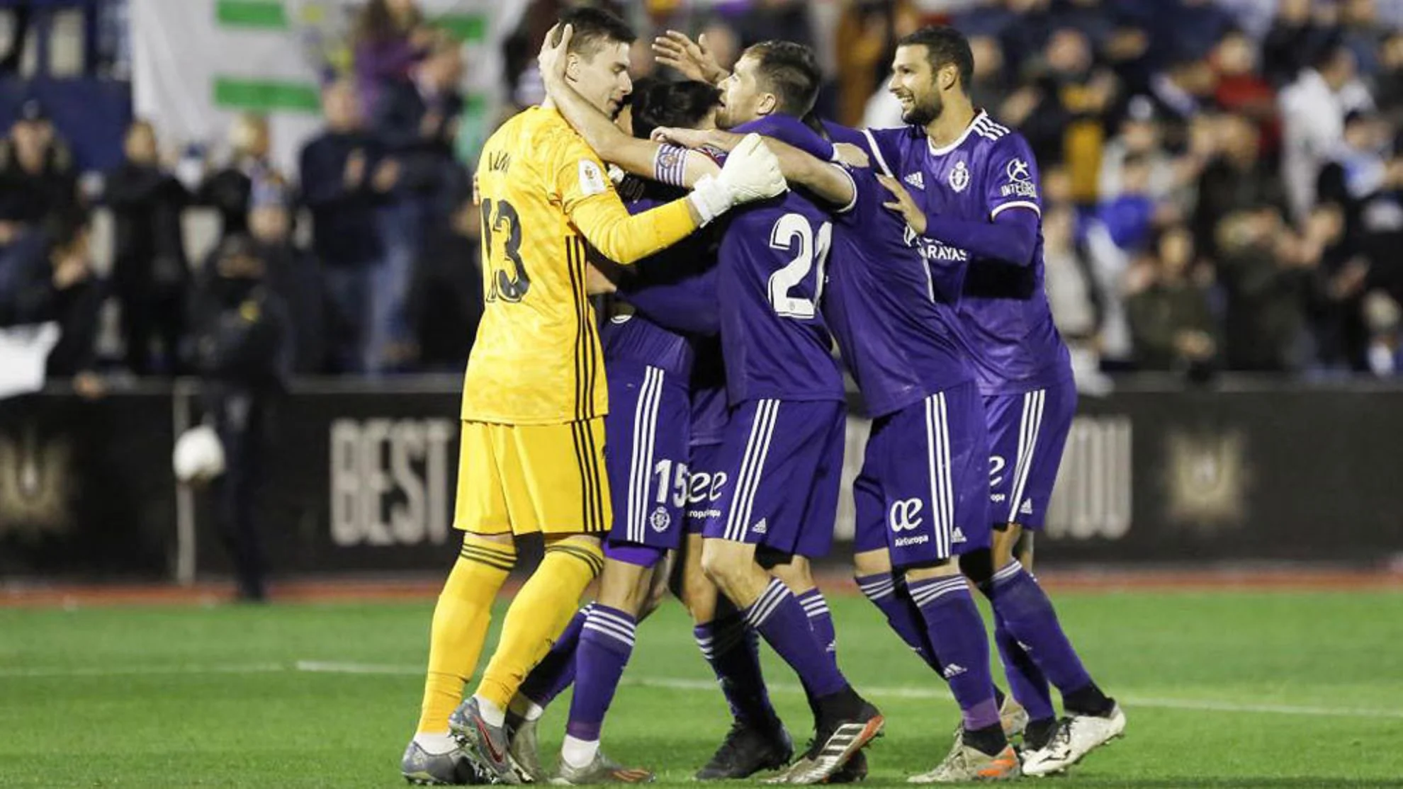 Лунін став героєм в останньому матчі за Вальядолід