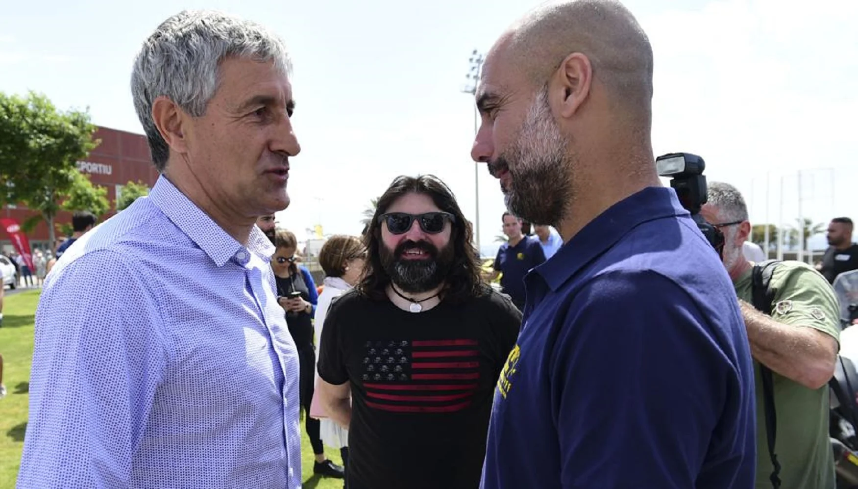 Кике Сетьен и Хосеп Гвардиола / Фото Mundo Deportivo