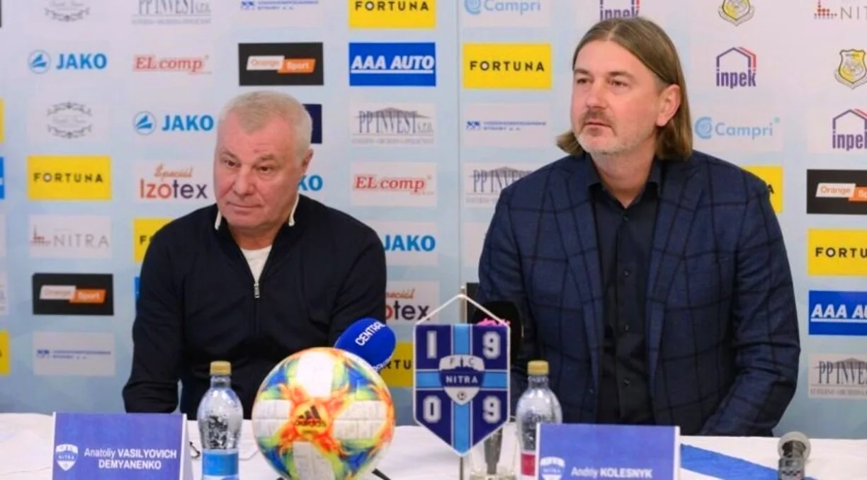 Анатолій Дем'яненко під час презентації у новому статусі / TASR