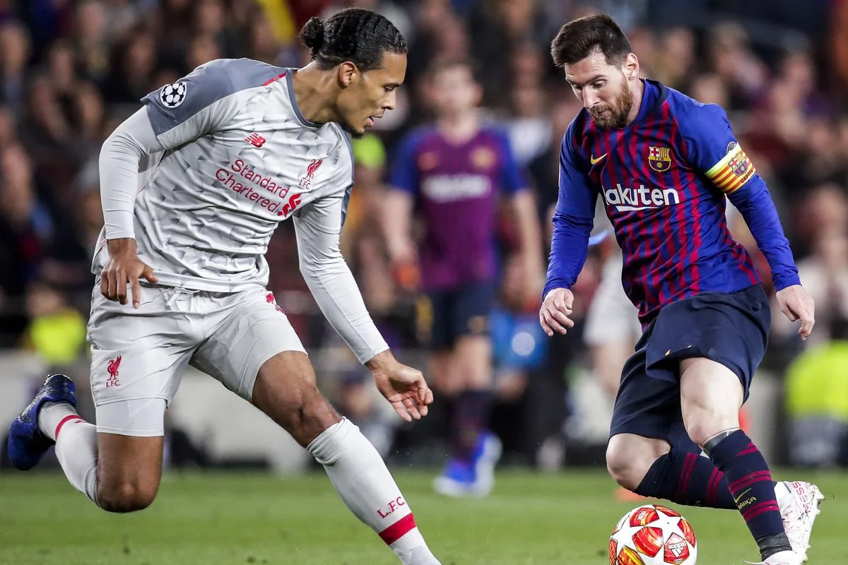 Вирджил ван Дейк и Лионель Месси / Официальный сайт УЕФА