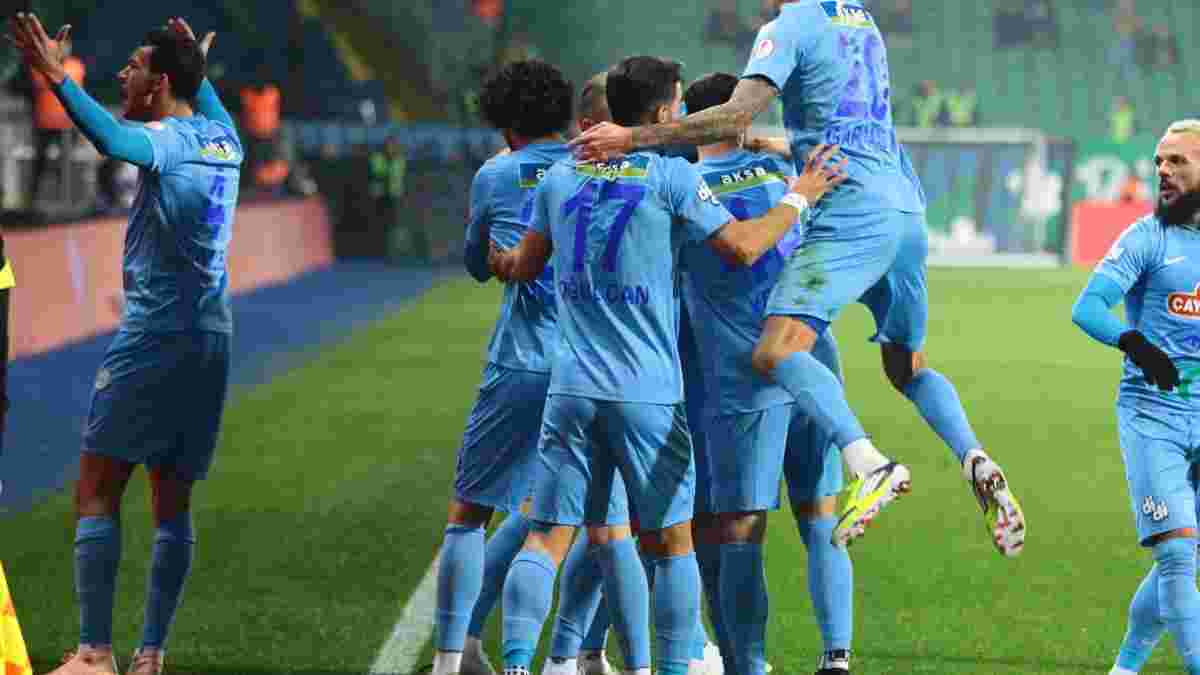 Гармаш і Морозюк допомогли Різеспору стримати Галатасарай у матчі Кубка Туреччини