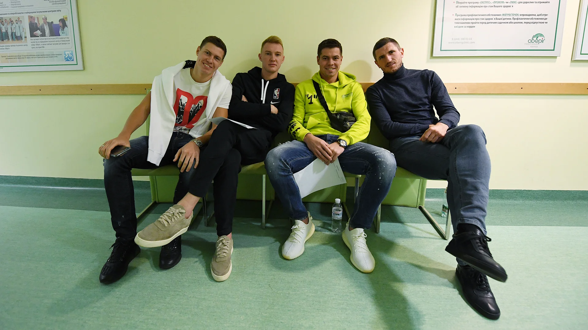 Частина гравців Шахтаря пройшла медогляд / ФК Шахтар