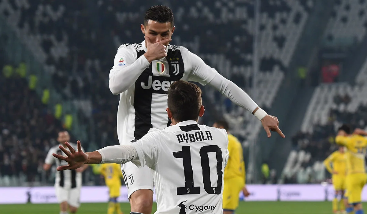 Пауло Дибала та Кріштіану Роналду / ФК Ювентус