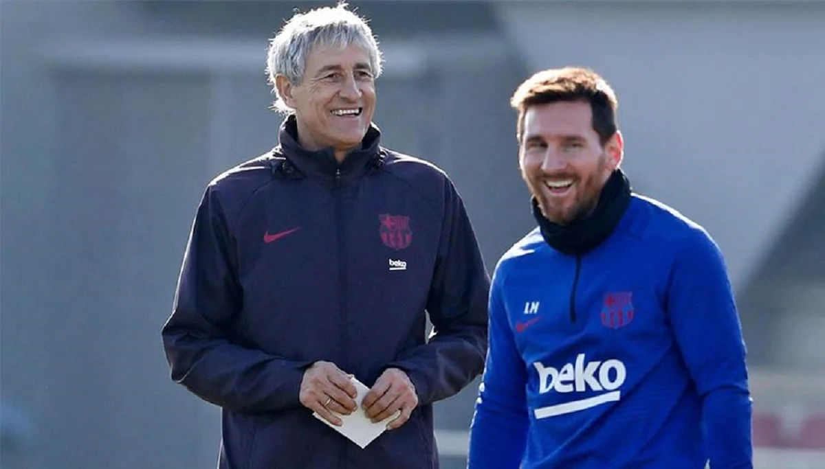 Кіке Сетьєн та Ліонель Мессі / ФК Барселона