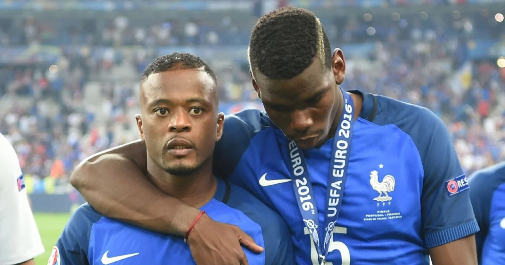 Патріс Евра та Поль Погба / Фото Mirror