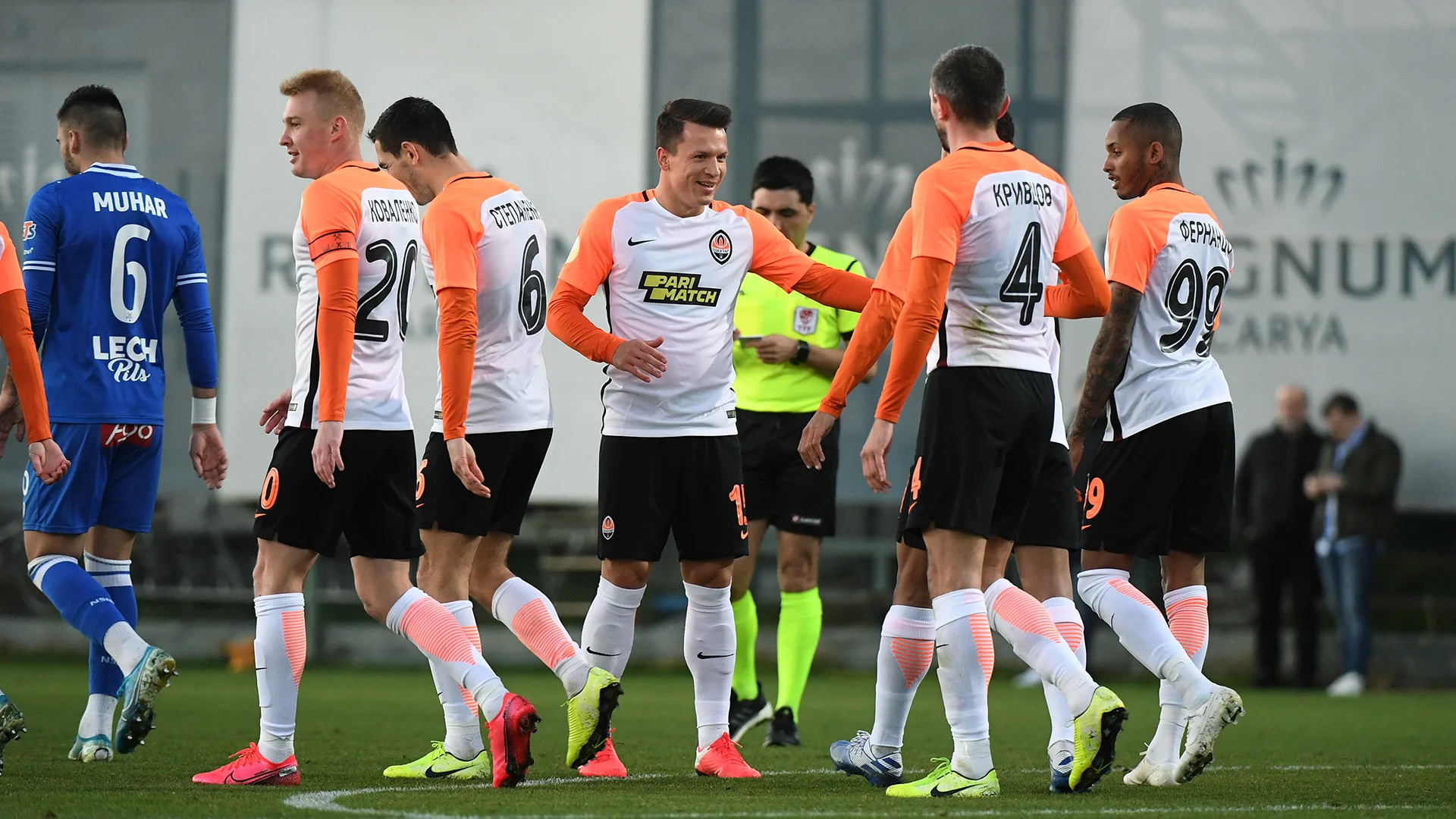 Шахтер – Лех – 1:0 – видео гола и обзор матча 25 января 2020 / официальный сайт Шахтера