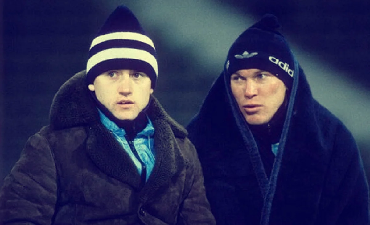 Ігор Бєланов та Олег Блохін / Фото із відкритих джерел