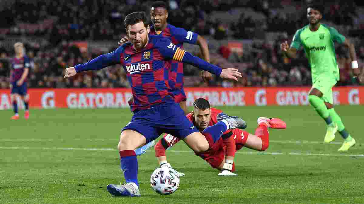 Барселона разгромила Леганес: стильный выход в четвертьфинал Кубка Испании, сырость проекта Сетьена и вечеринка Месси