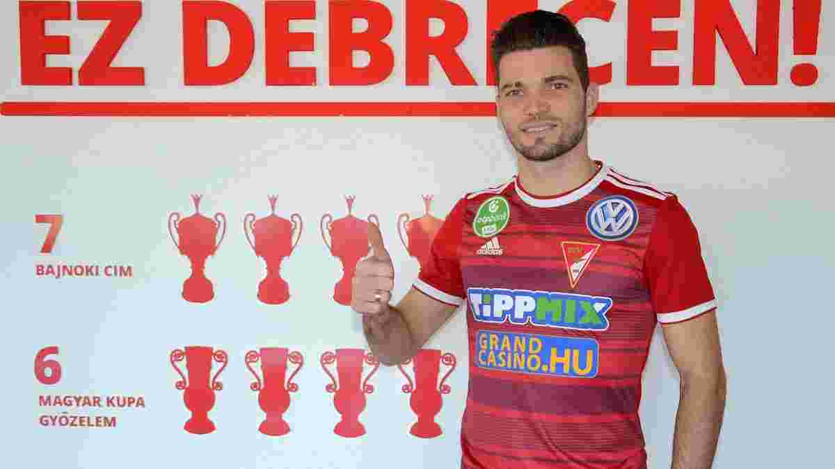 Габовда офіційно став гравцем Дебрецена