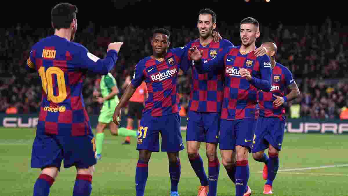 Головні новини футболу 31 січня: Барселона влаштувала погром в Кубку Іспанії, топ-клуби підірвали трансферний ринок