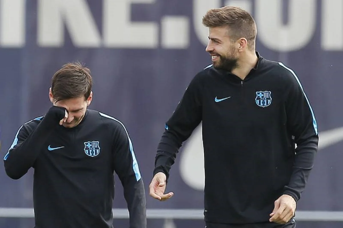 Месси и Пике / Сайт Барселоны