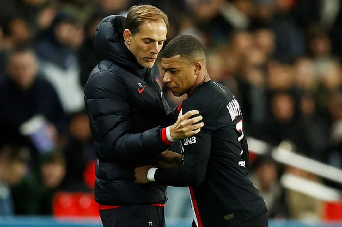 Томас Тухель и Килиан Мбаппе / RMC