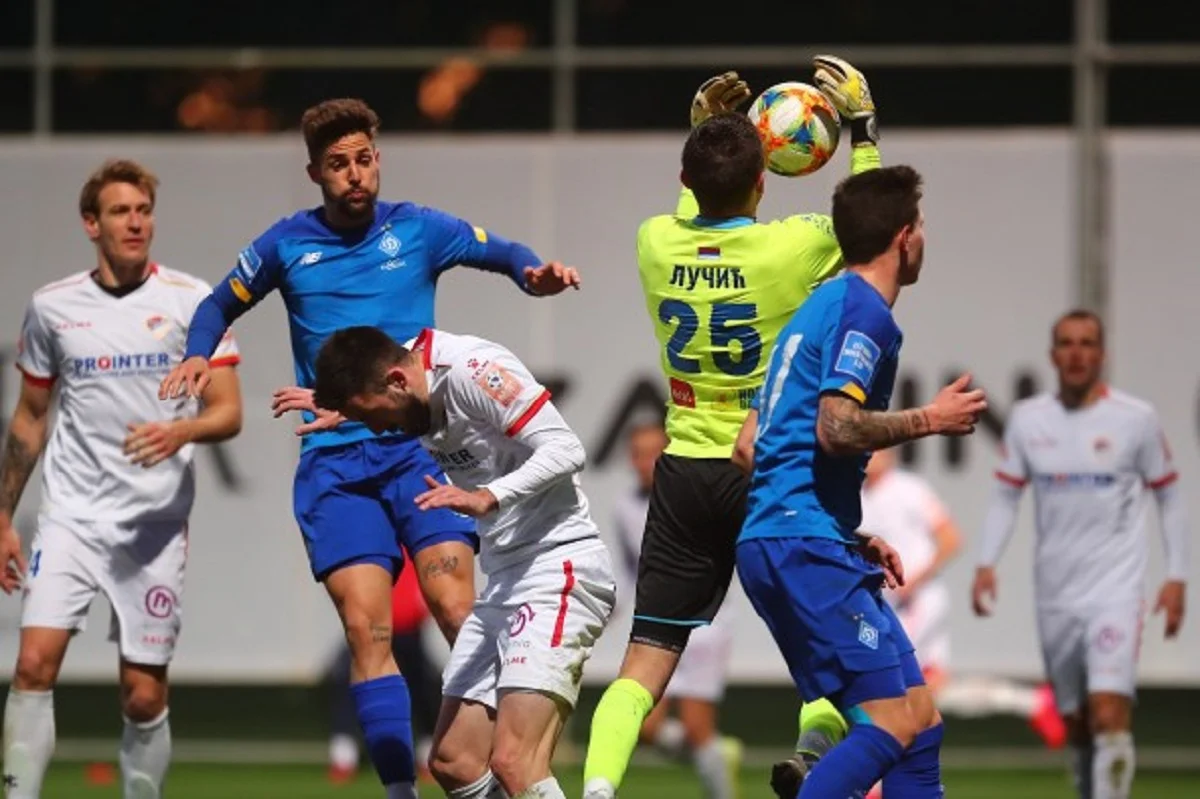 Динамо – Борац – видео голов и обзор матча