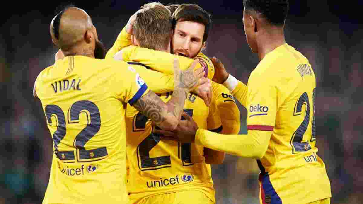 Бетис – Барселона – 2:3 – видео голов и обзор матча