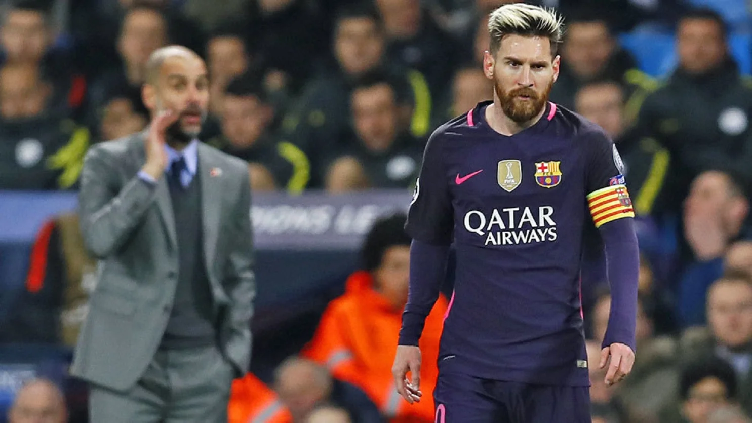 Хосеп Гвардіола та Ліонель Мессі / Фото Marca