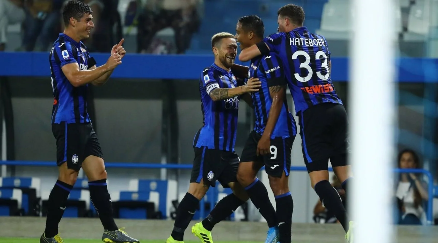 Руслан Маліновський, Папу Гомес, Луїс Мурієль та Ханс Хатебур / TMW