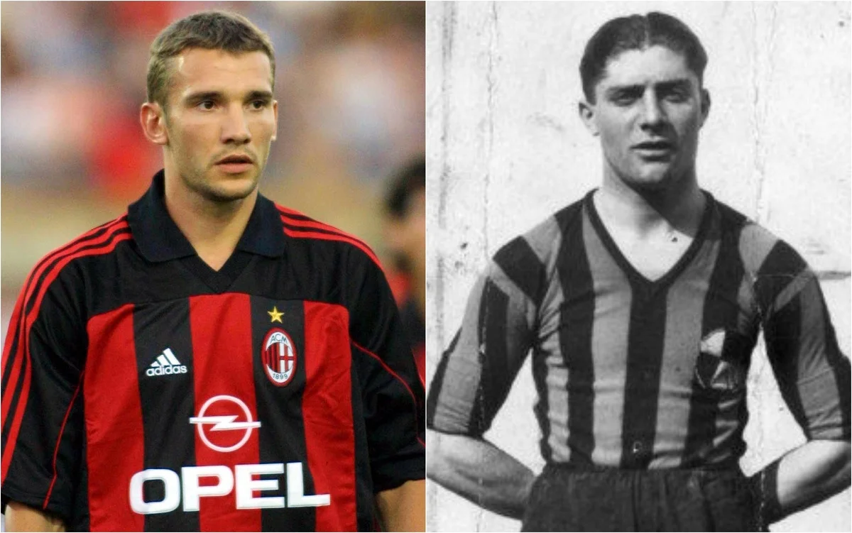 Андрей Шевченко и Джузеппе Меацца / sport.sky.it