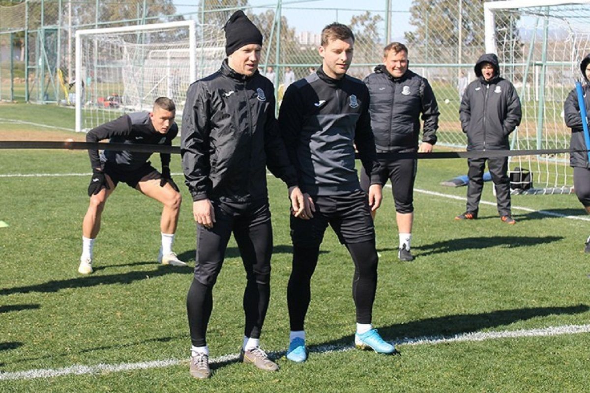 Олимпик во время тренировочного процесса в Турции / ФК Олимпик