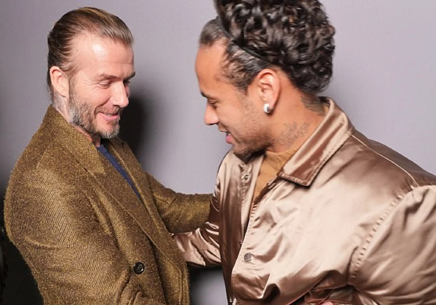 Дэвид Бекхэм и Неймар / Фото REX