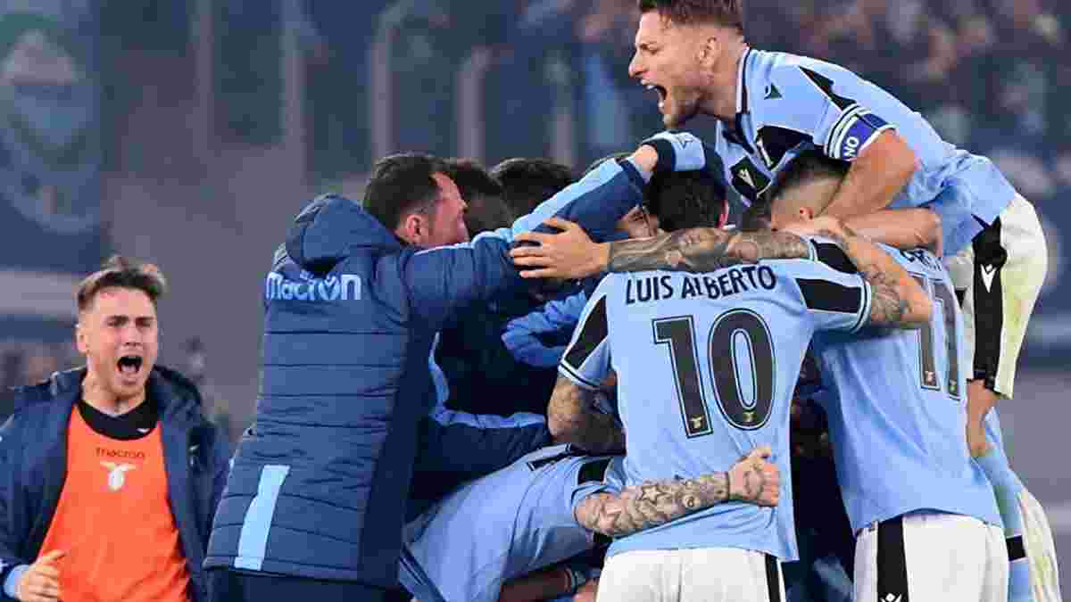 Волевая победа "орлов" в видеообзоре матча Лацио – Интер – 2:1