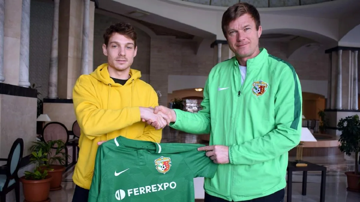 Давід Пуцлін (ліворуч) / фото: Ворскла