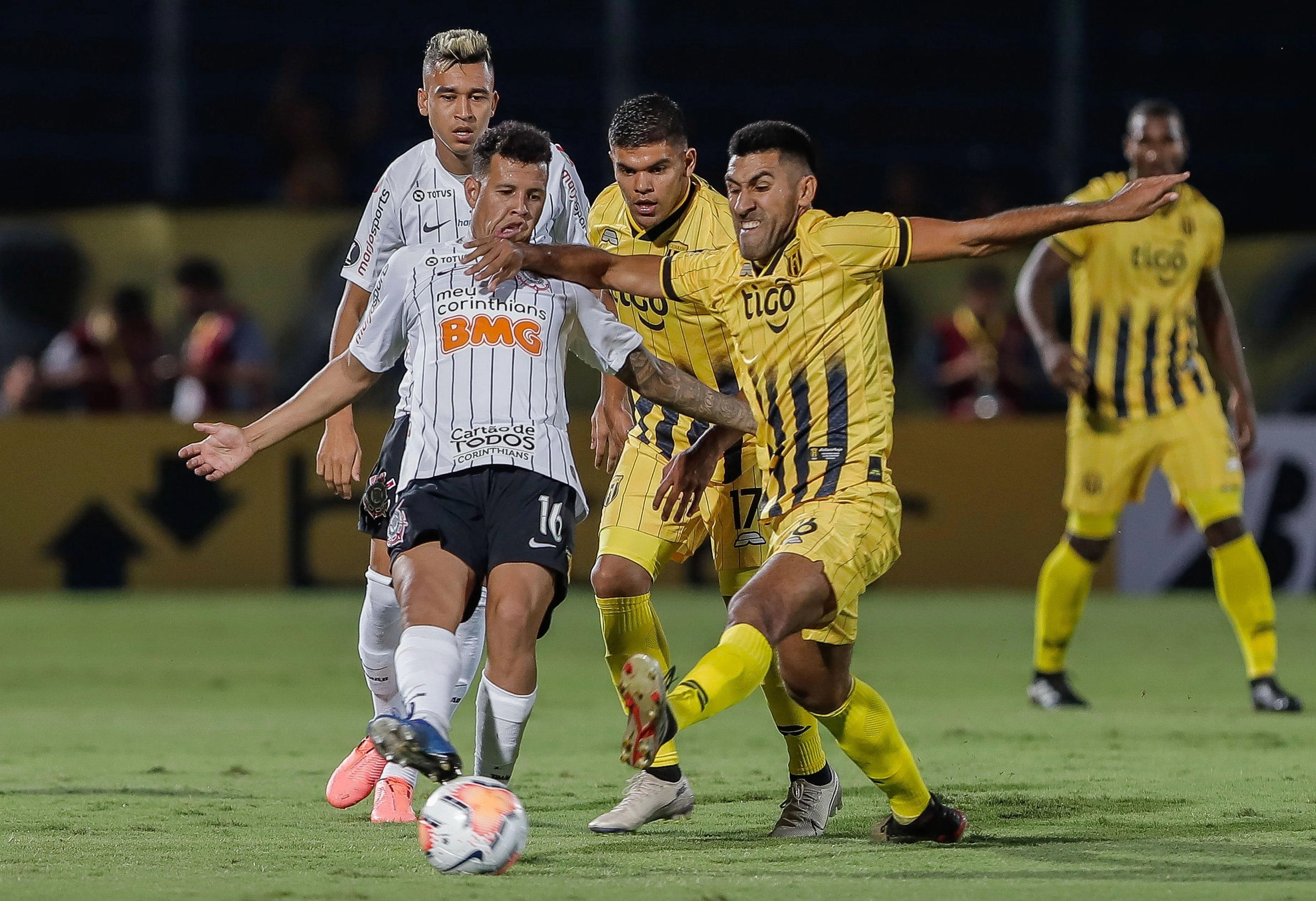 Сідклей (№16) у матчі Корінтіанс – Гуарані 13 лютого 2019