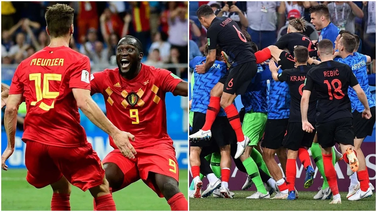 Бельгия и Хорватия / фото с открытых источников