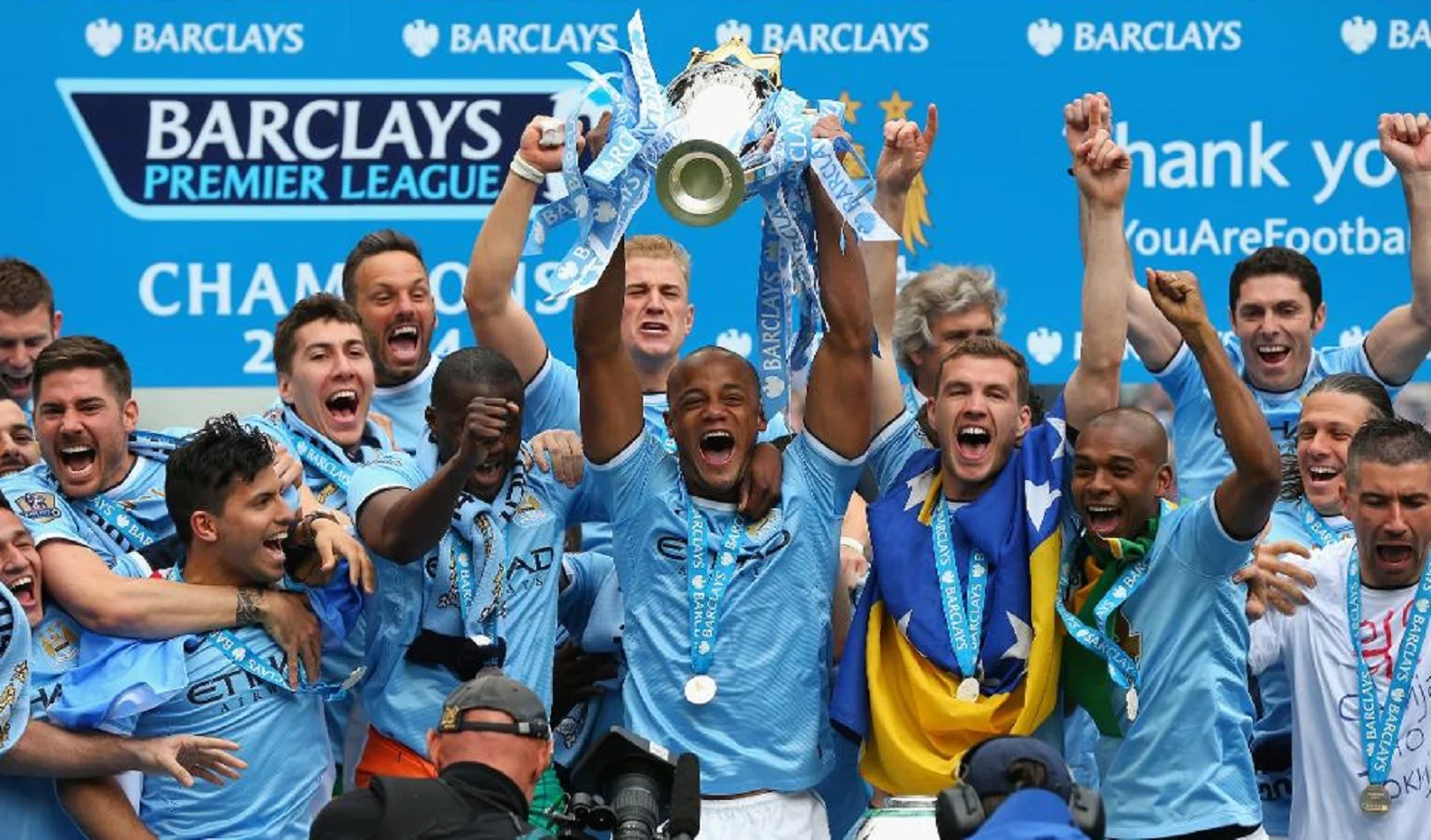 Манчестер Сіті, сезон 2013/14 / Фото Premier League