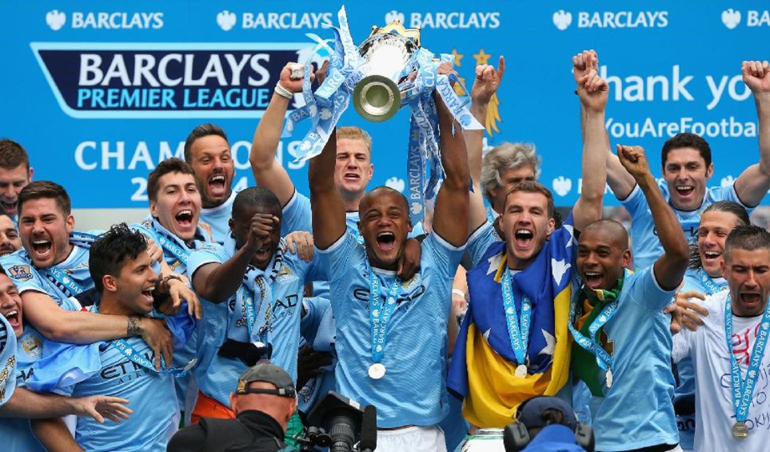Манчестер Сити, сезон 2013/14 / Фото Premier League