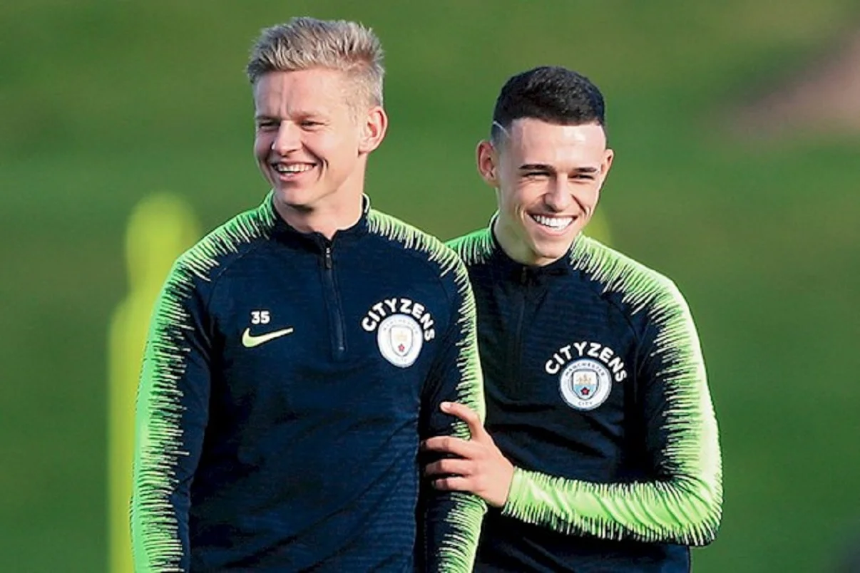 Зінченко та Фоден / Сайт Манчестер Сіті
