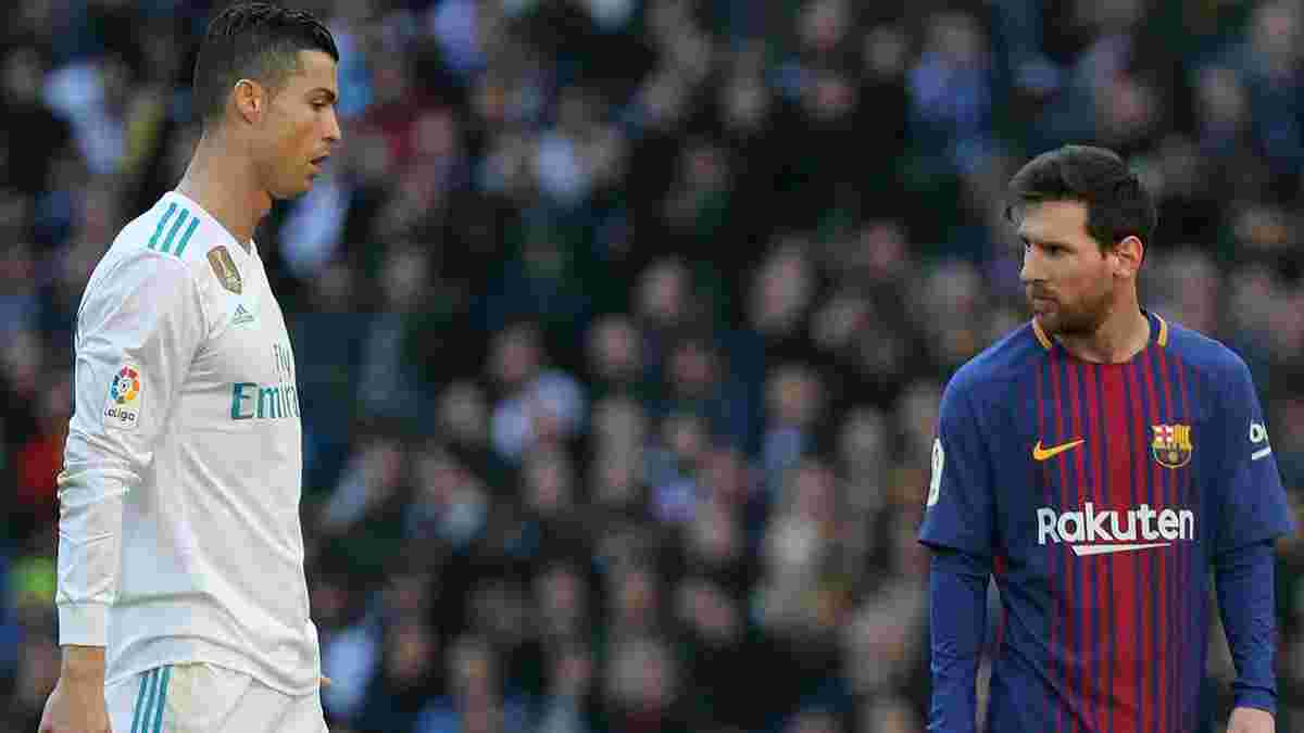 Месси – о Роналду: У Реала замечательные игроки, но Криштиану забивает по 50 мячей за сезон