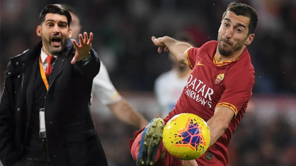 Паулу Фонсека и Генрих Мхитарян / Фото из открытых источников