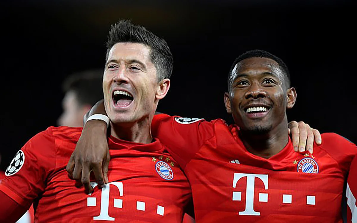 Левандовски и Алаба / Reuters