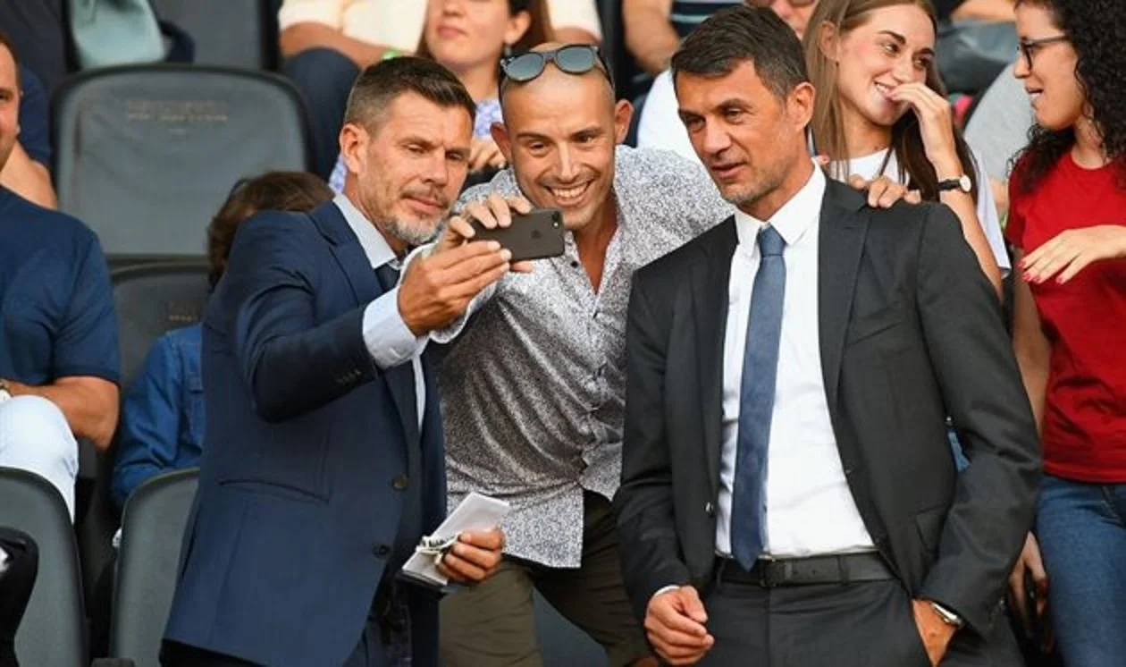 Звонімір Бобан та Паоло Мальдіні /Фото AP