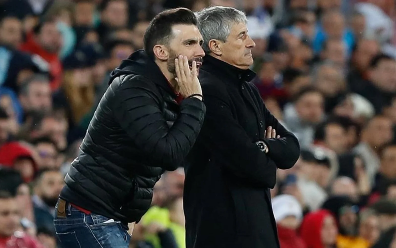 Эдер Сарабия и Кике Сетьен / Фото Football Addict