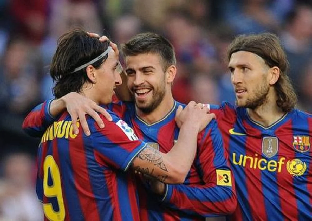 Ибрагимович, Пике и Чигринский / Getty Images