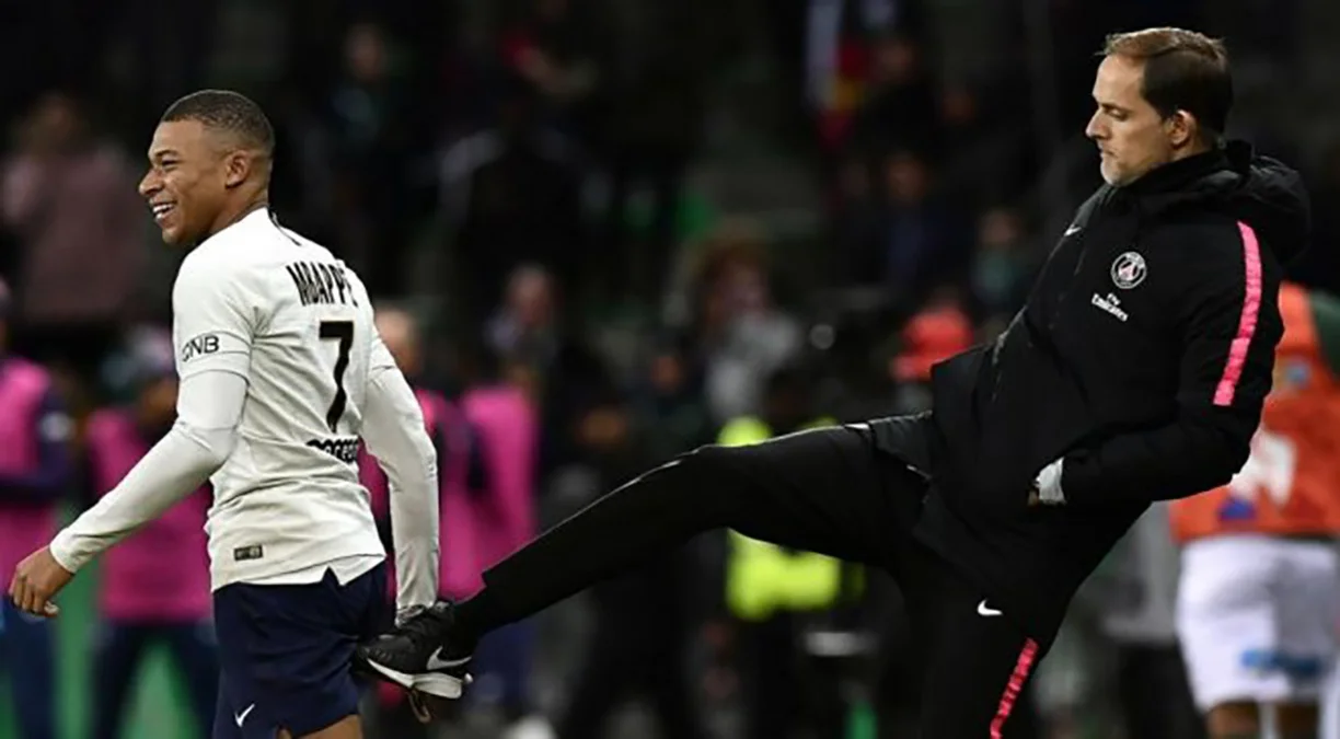 Мбаппе та Тухель / AFP