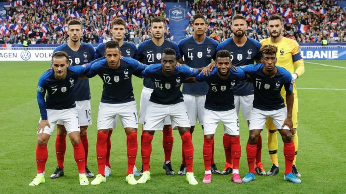 Сборная Франции / фото: AFP