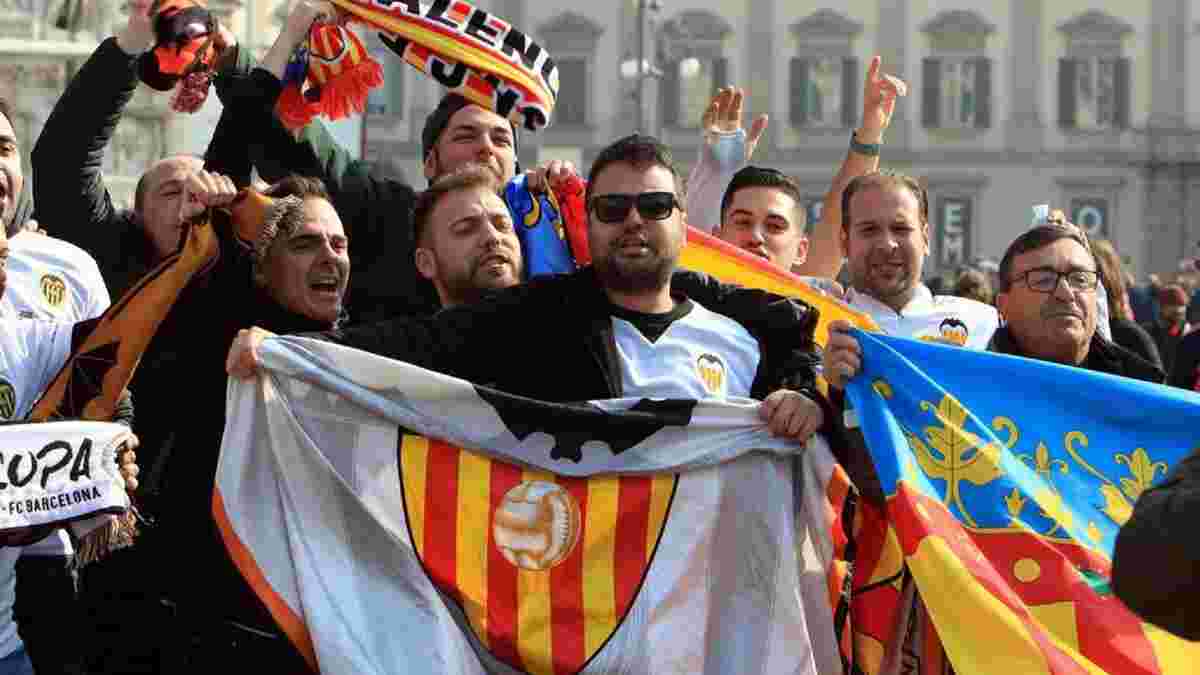 Валенсія – Аталанта: армія фанатів "кажанів" зібралась під стадіоном попри застереження щодо коронавірусу