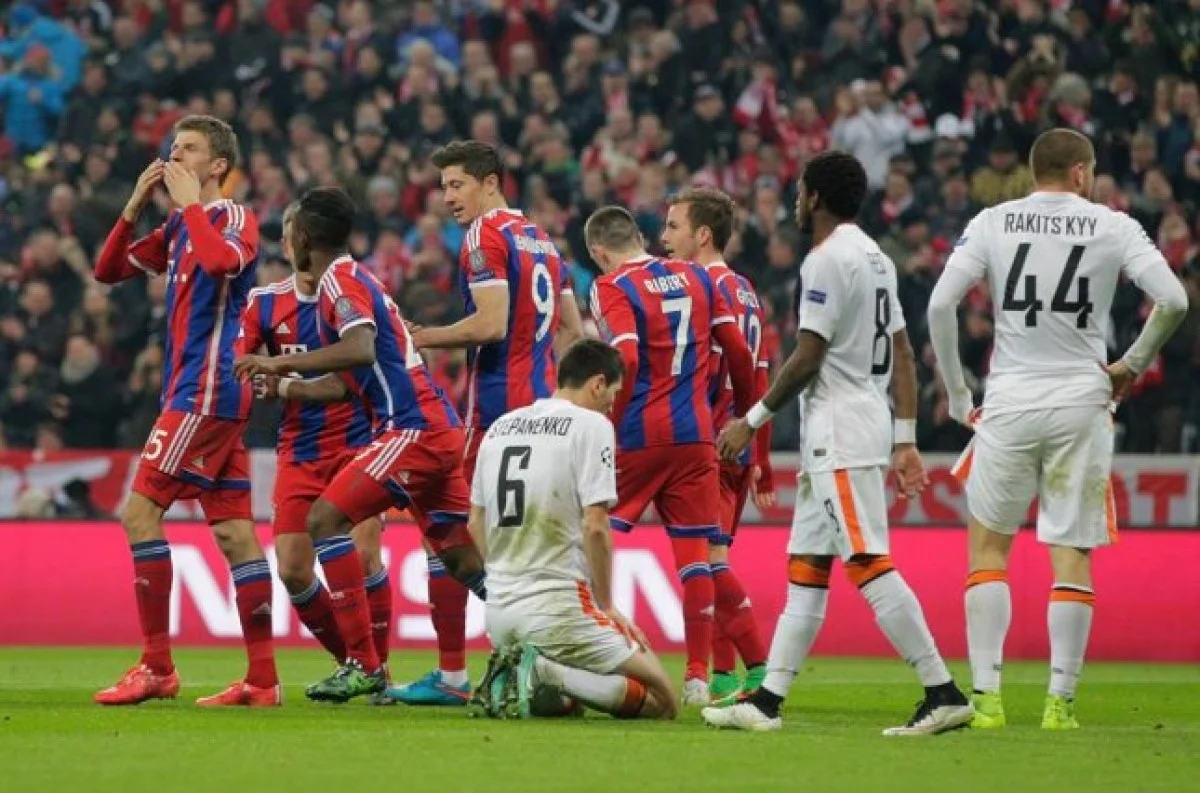 Баварія – Шахтар – 7:0 / фото ФК Баварія