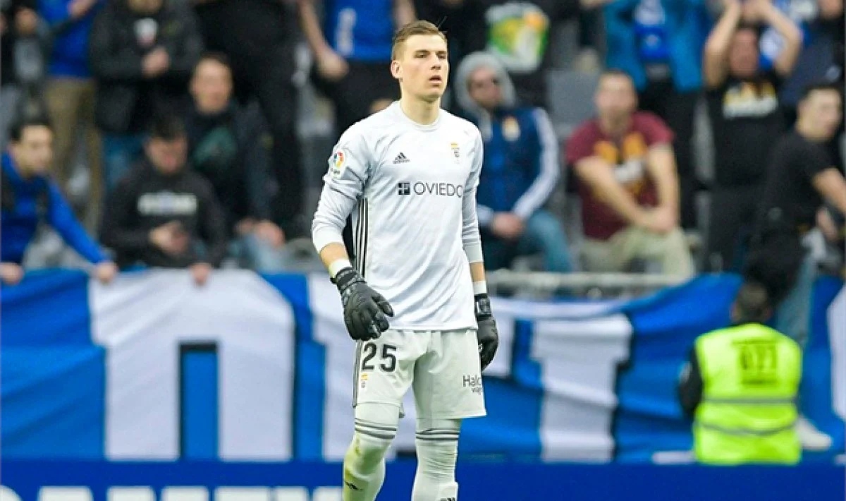 Андрей Лунин / фото ФК Овьедо