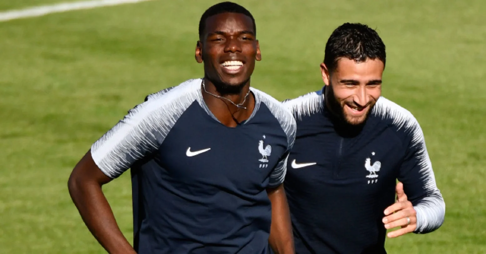 Поль Погба та Набіль Фекір / Фото FFF