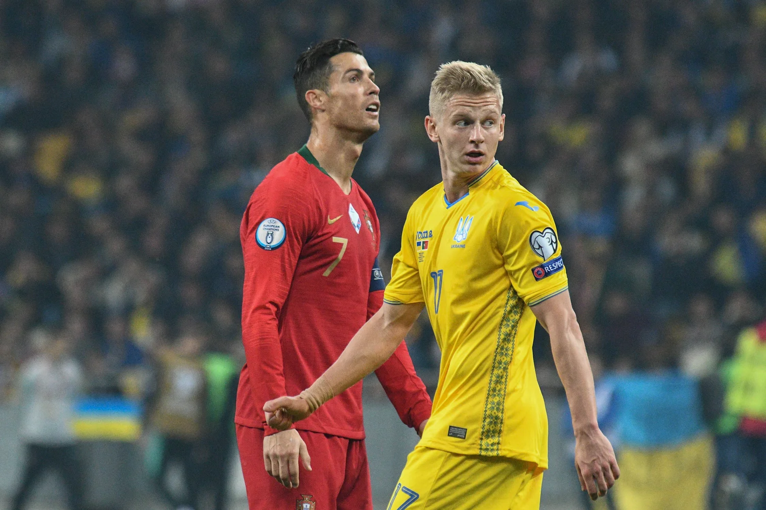 Олександр Зінченко проти Кріштіану Роналду / Футбол 24