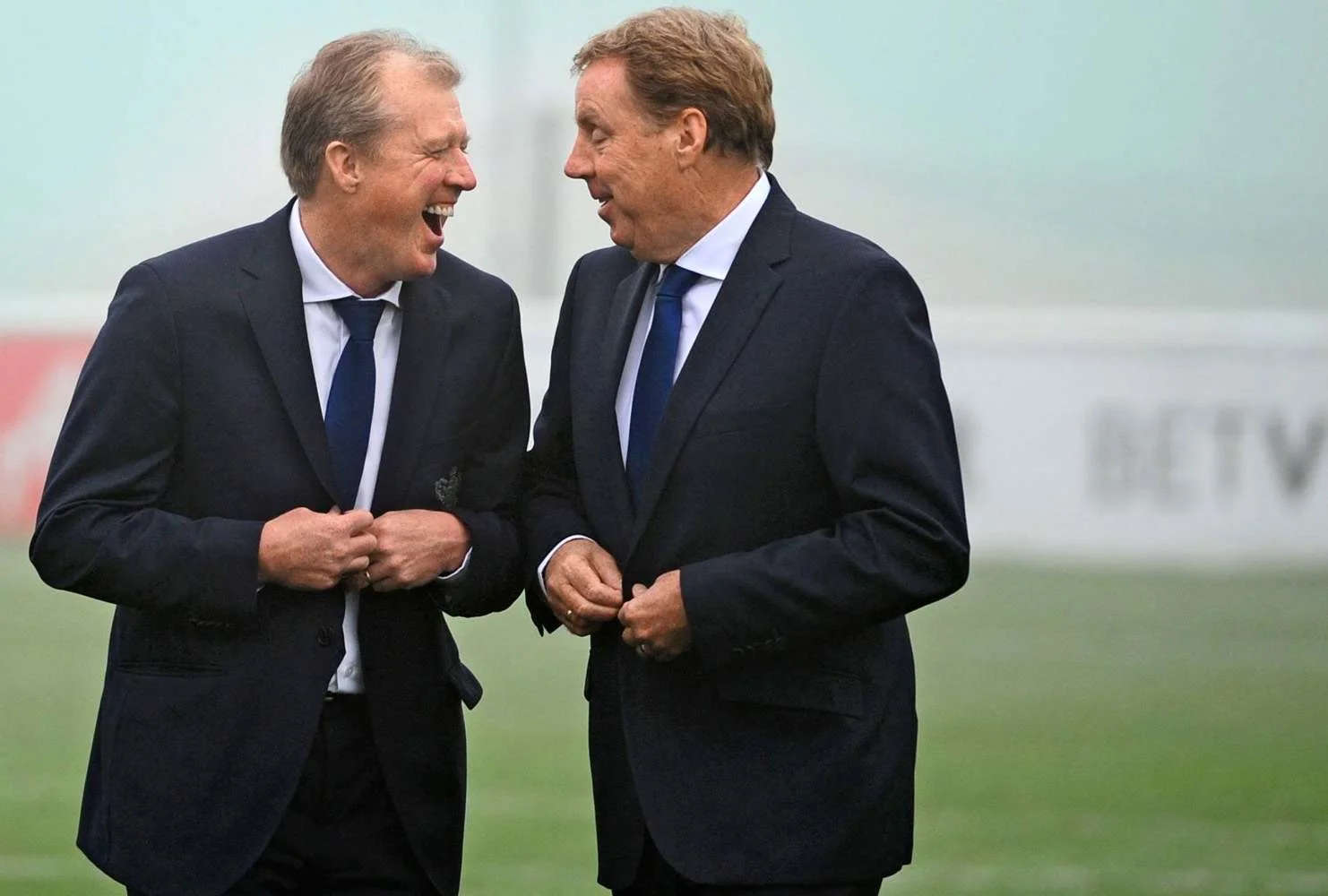 Стів Макларен і Харрі Реднапп / Rex Features