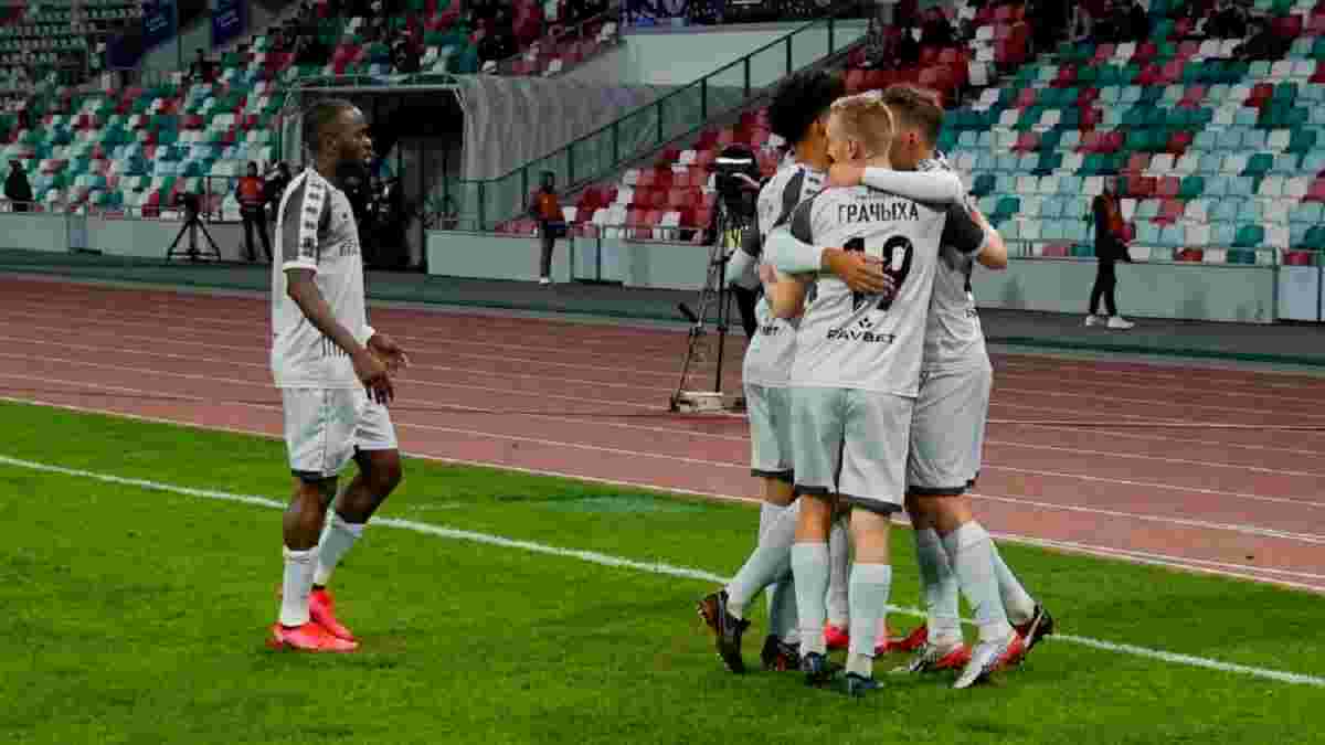 Экс-игрок Карпат дебютным голом принес своей команде победу в матче чемпионата Беларуси