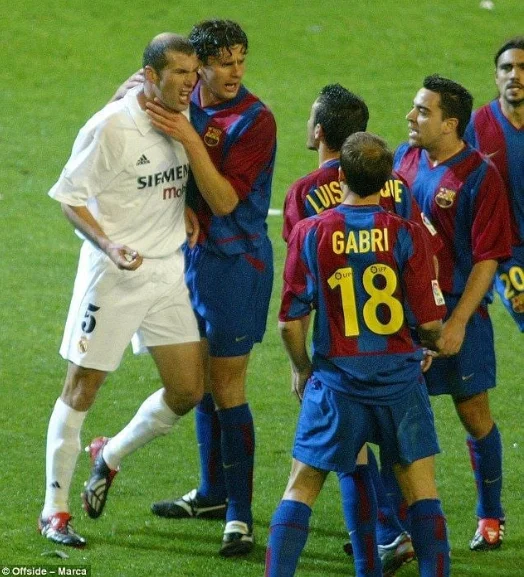 зідан енріке мотта реал барселона