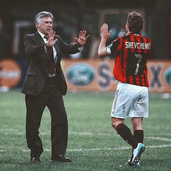 анчелотті шевченко