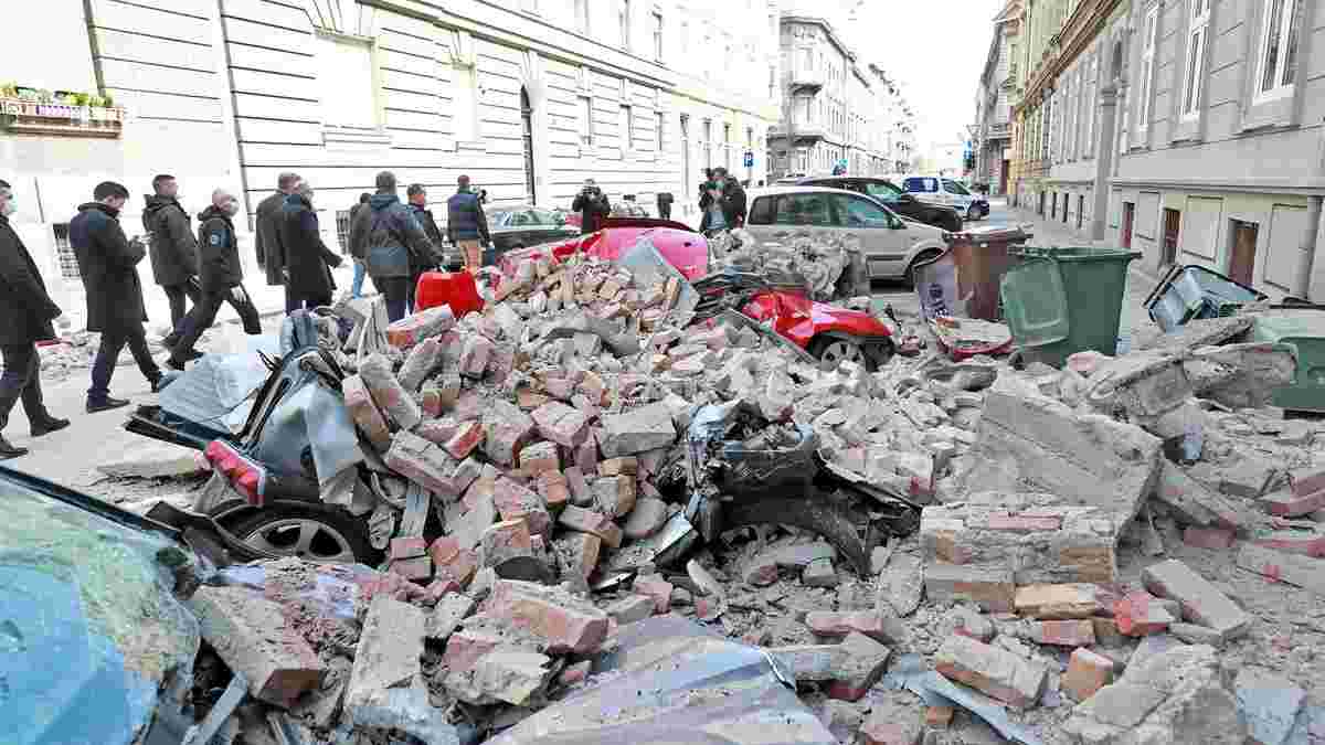 "Эти сцены напоминают мне Сараево во время войны". Загреб разрушен землетрясением, фаны Динамо З помогают пострадавшим