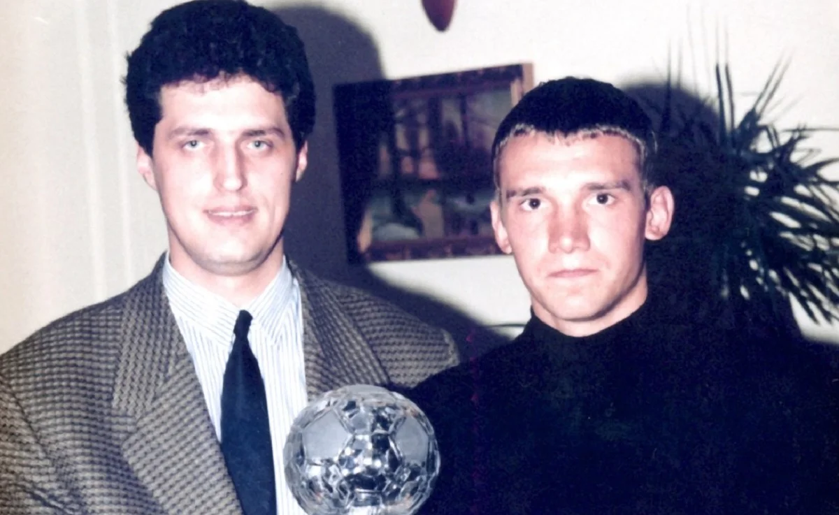 Сергій Бондаренко та Андрій Шевченко / Фото з архіву